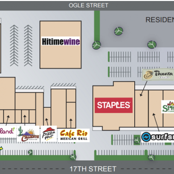 Plan of mall 17th Street Village