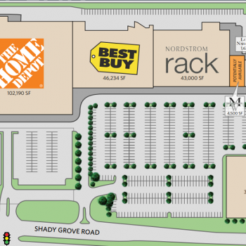 Plan of mall 270 Center