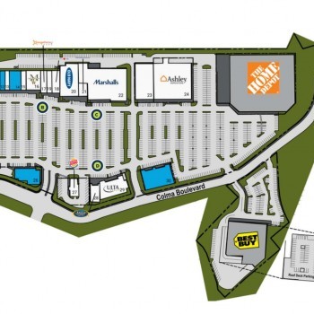 Plan of mall 280 Metro Center