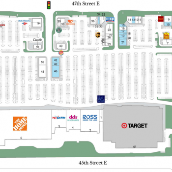 Plan of mall 47th Street Pavilion