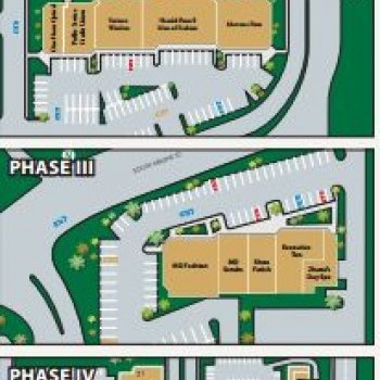 Plan of mall Abilene Street Market