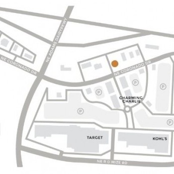 Plan of mall Adams Dairy Landing