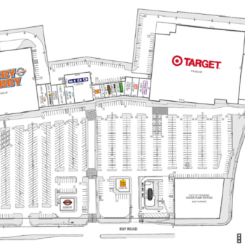 Plan of mall Ahwatukee Foothills Towne Center