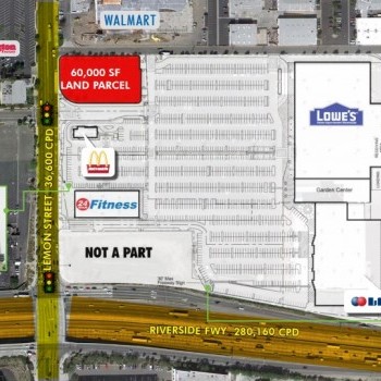 Plan of mall Anaheim Gateway