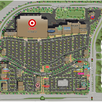 Plan of mall Apple Valley Commons