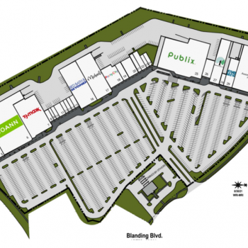 Plan of mall Argyle Village Shopping Center