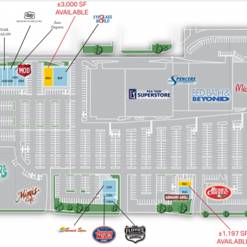 Plan of mall Arrowhead Festival