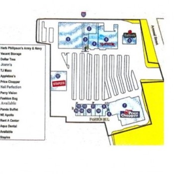 Plan of mall Arsenal Plaza