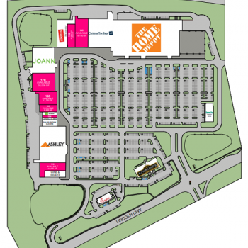 Plan of mall Ashbridge Square