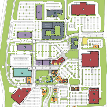 Plan of mall Austin Landing