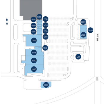 Plan of mall Austin Town Center