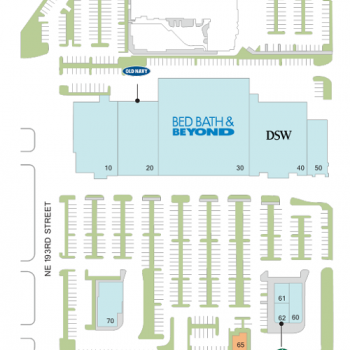 Plan of mall Aventura Square