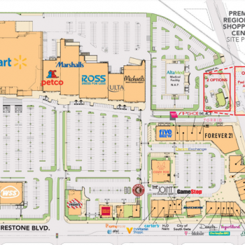 Plan of mall Azalea