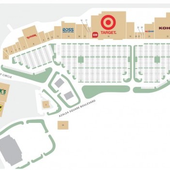 Plan of mall Azalea Square