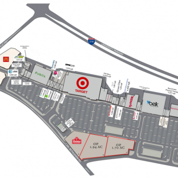 Plan of mall Barrow Crossing