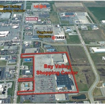 Plan of mall Bay Valley Shopping Center