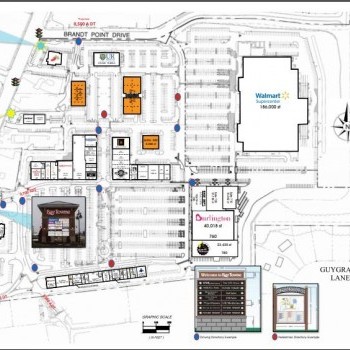 Plan of mall BayTowne Plaza