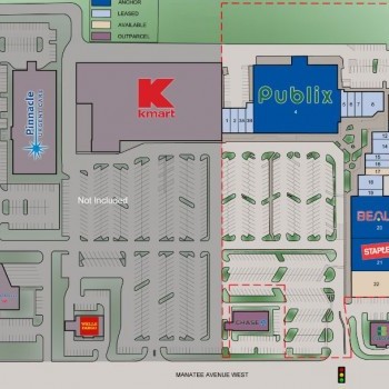 Plan of mall Beachway Plaza