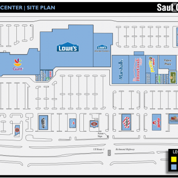 Plan of mall Beacon Center