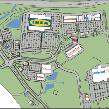 Plan of mall Belgate Shopping Center
