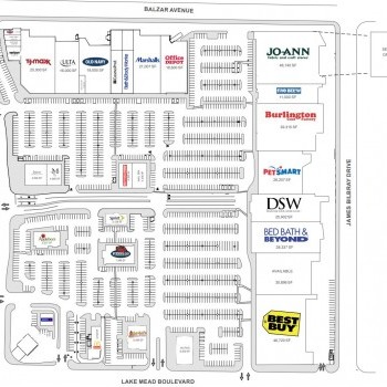 Plan of mall Best in the West