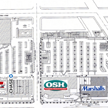 Plan of mall Bixby Knolls Shopping Center