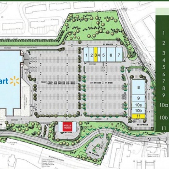 Plan of mall Boonton Plaza
