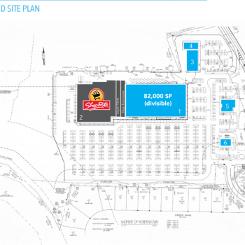 Plan of mall Bordentown Shopping Center