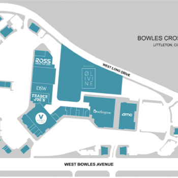 Plan of mall Bowles Crossing Shopping Center