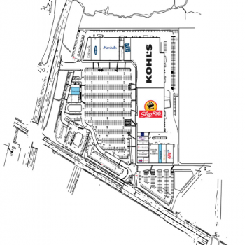 Plan of mall Brick Commons