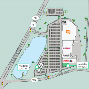 Plan of mall Brickyard Plaza