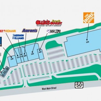 Plan of mall Bridgeport Plaza