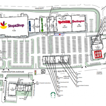 Plan of mall Bristol Plaza
