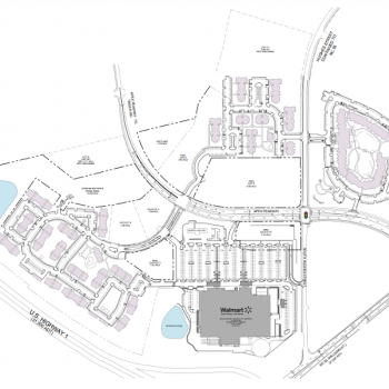 Plan of mall Broadstone Station