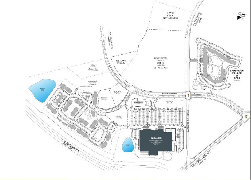 Walmart in Broadstone Station store location, hours (Apex, North Carolina) Malls in America
