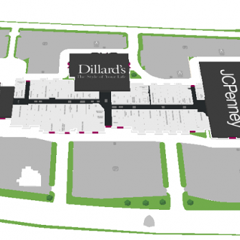 Plan of mall Broadway Square Mall