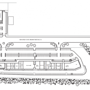 Plan of mall Brook 35 & West