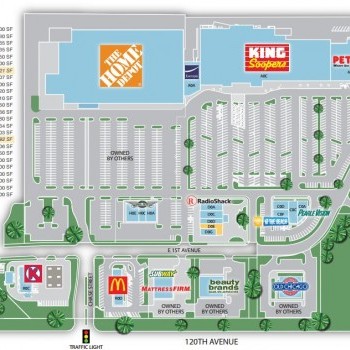 Plan of mall Broomfield Town Centre