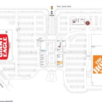 Plan of mall Brunswick Town Center