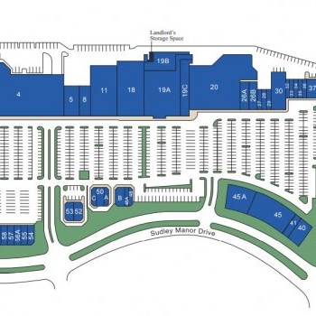 Plan of mall Bull Run Plaza