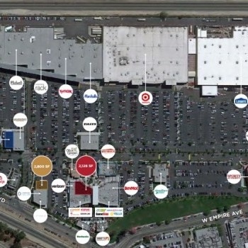 Plan of mall Burbank Empire Center
