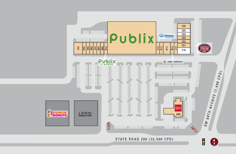 Canopy Oak Center store list, hours, (location Ocala, Florida