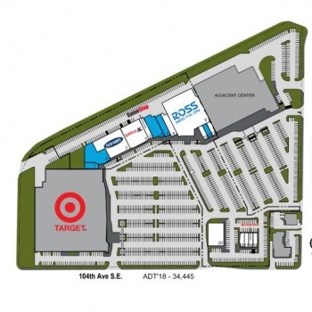Plan of mall Canyon Ridge Plaza