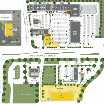Plan of mall Carrollton Town Center