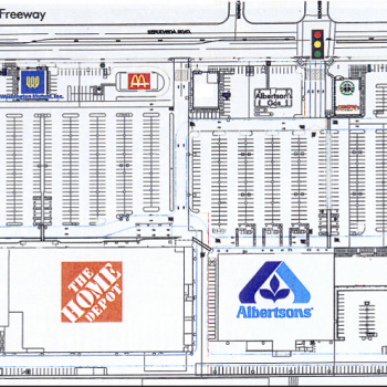 Plan of mall Carson Depot