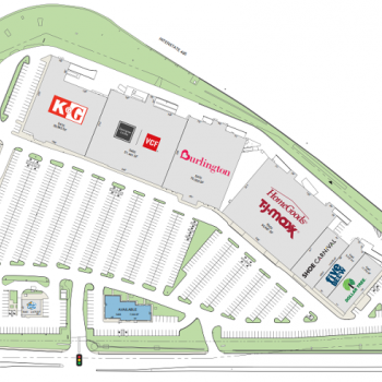 Plan of mall Castleton Crossing