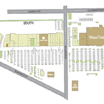 Plan of mall Cedar Hills