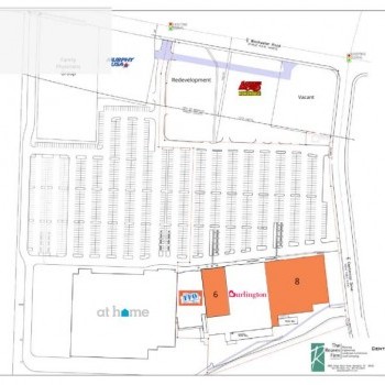 Plan of mall Centennial Place