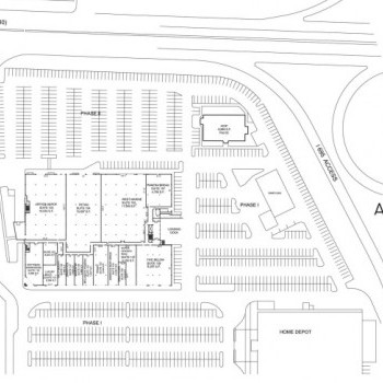Plan of mall Centre At Golden Ring