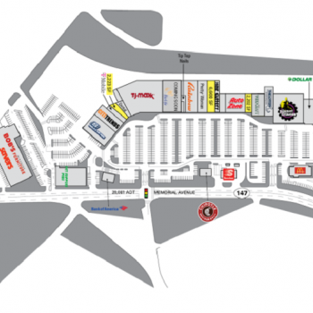 Plan of mall Century Shopping Center